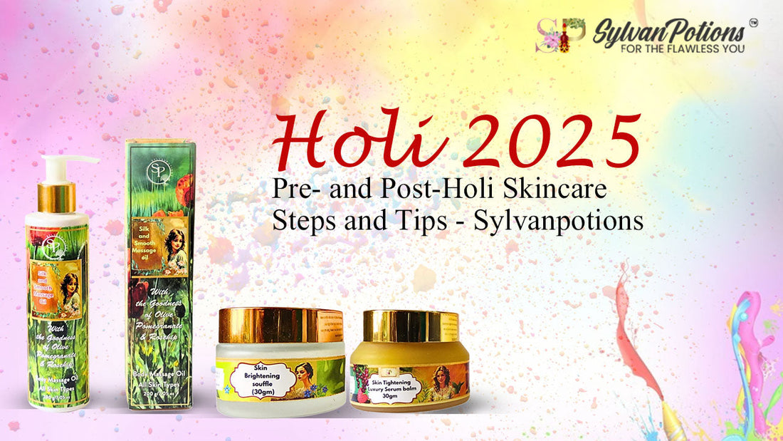 Holi 2025: Pre- and Post-Holi Skincare Steps and Tips – Sylvanpotions