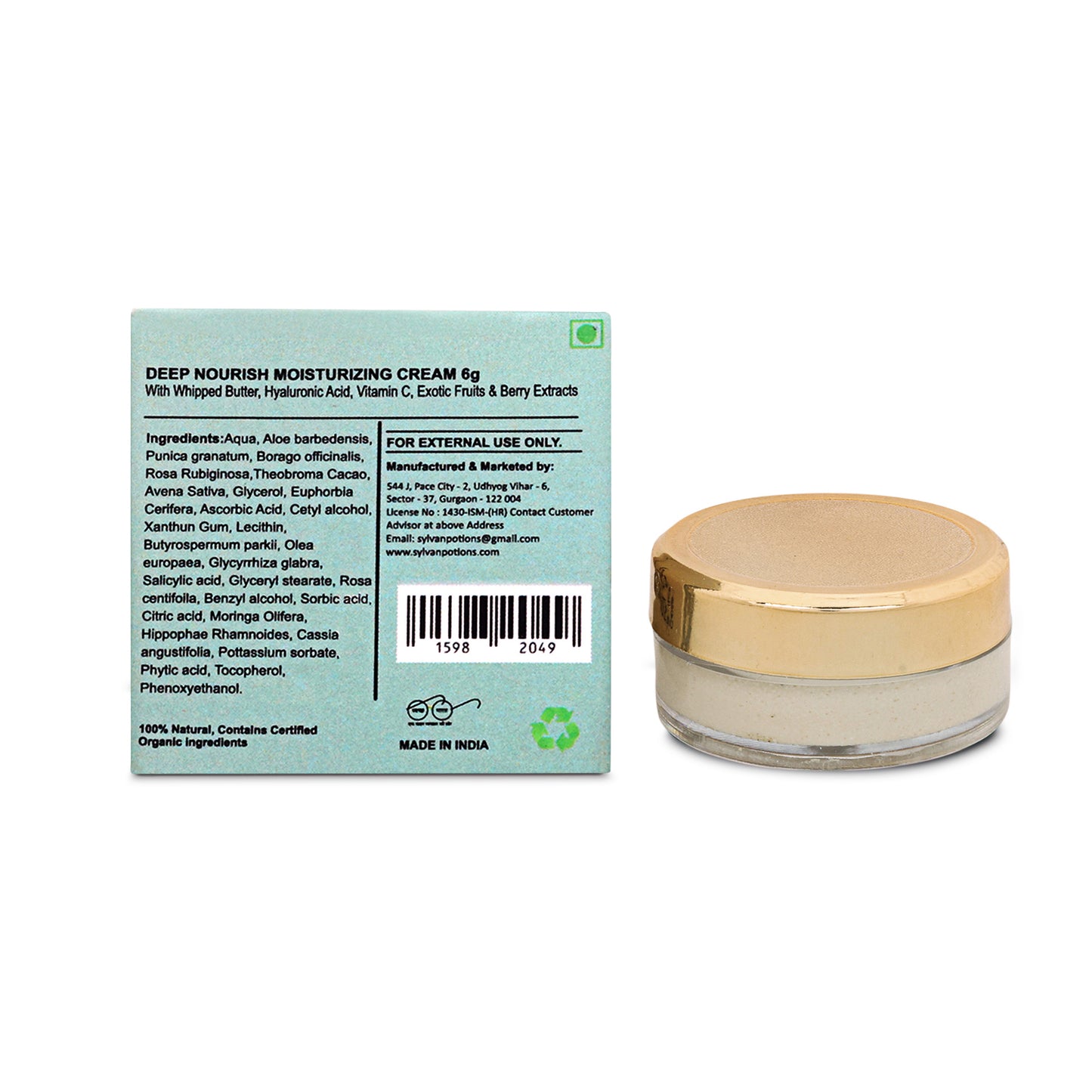 Deep Nourish Moisturizing cream - 6g